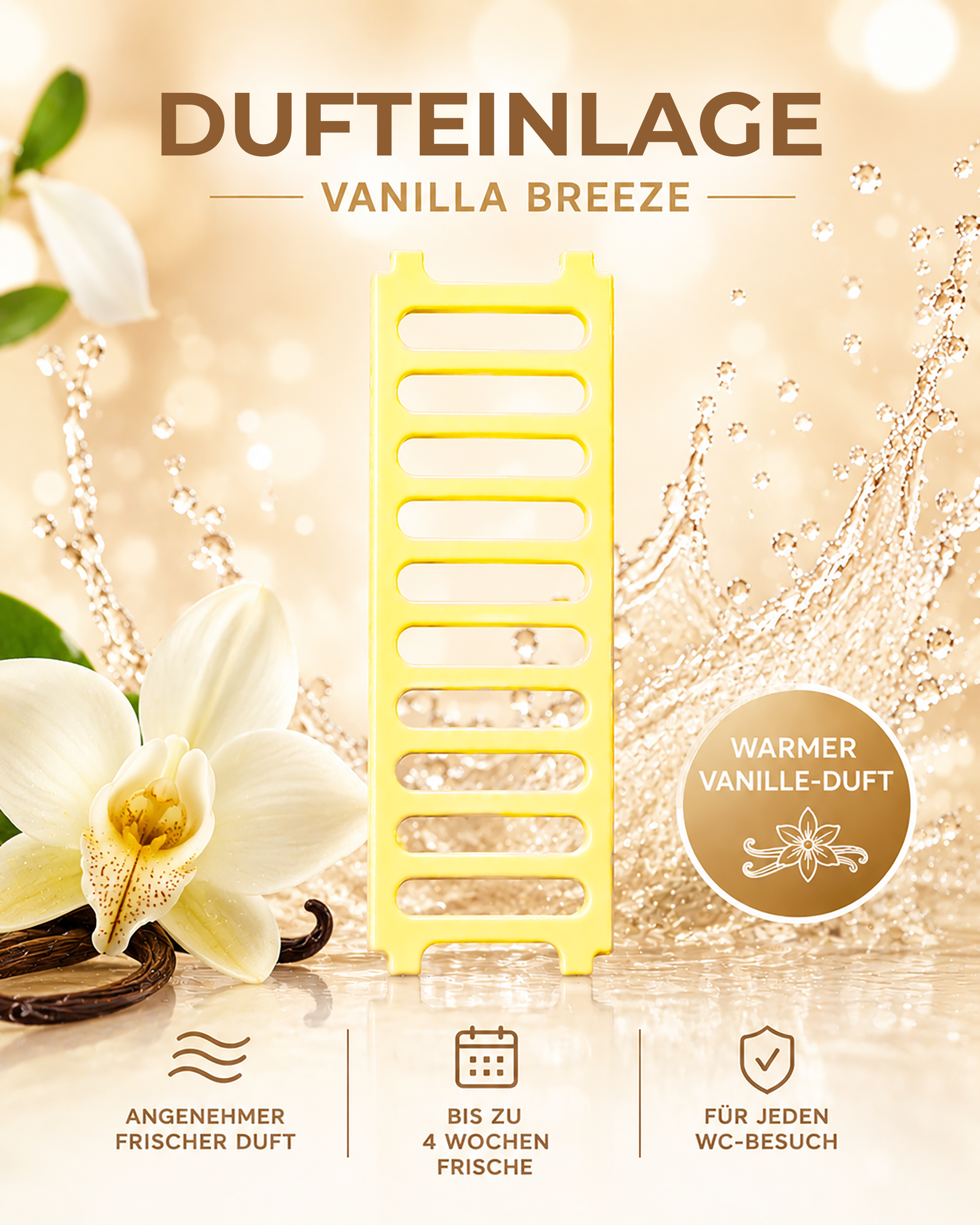 Set of 2 scented inserts Vanilla Breeze