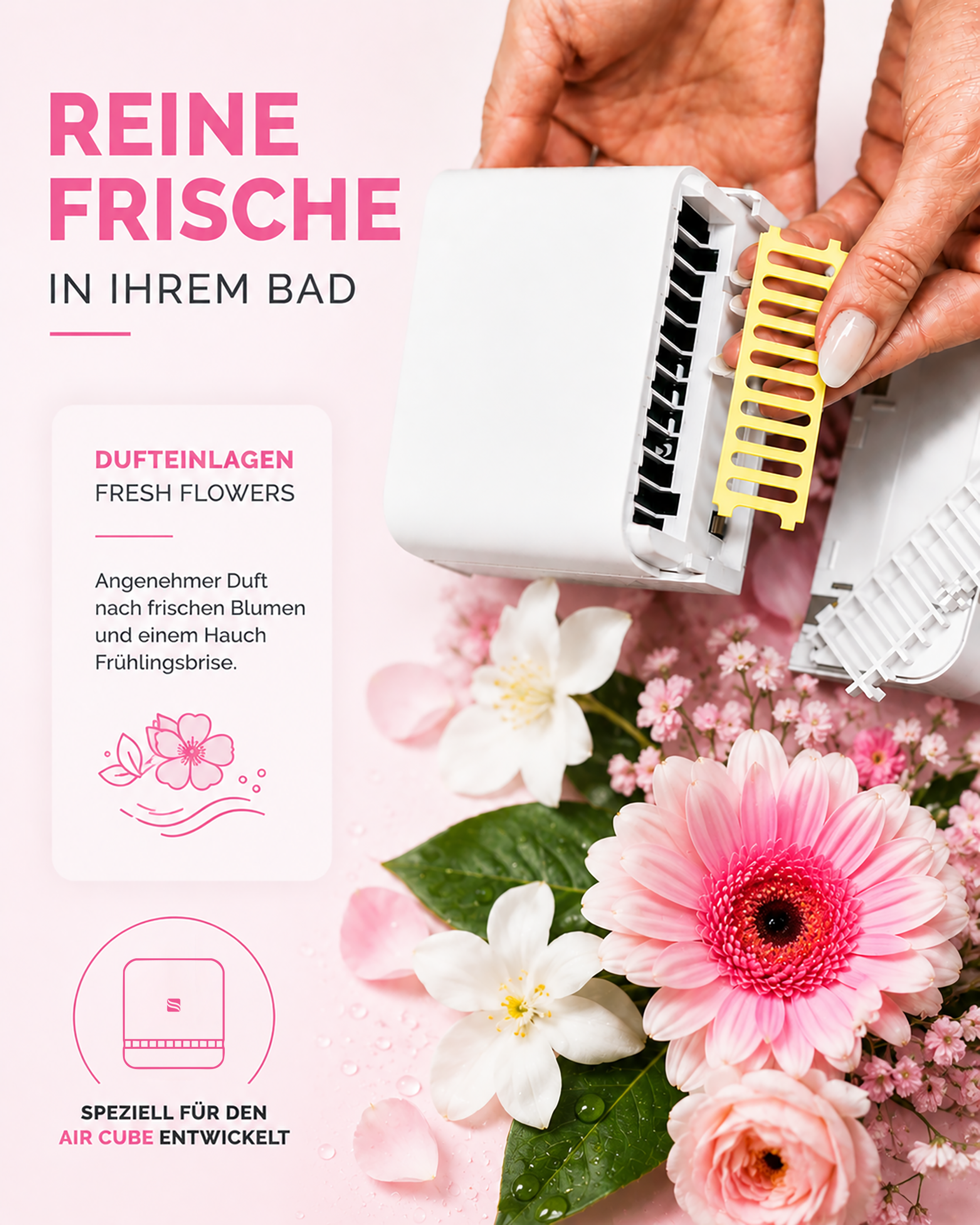 2er Set Dufteinlagen Flower Breeze