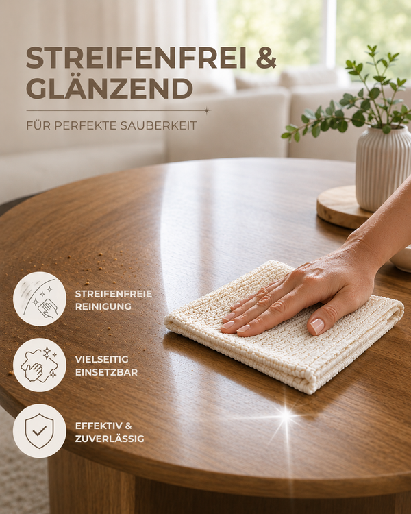 4er-Pack Mikrofasertücher