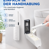 Brush & Flush hygienische Toilettenbürste mit Einweg-Pads