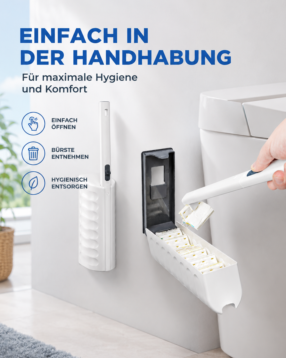 Brush & Flush Refills – 64 Reinigungspads