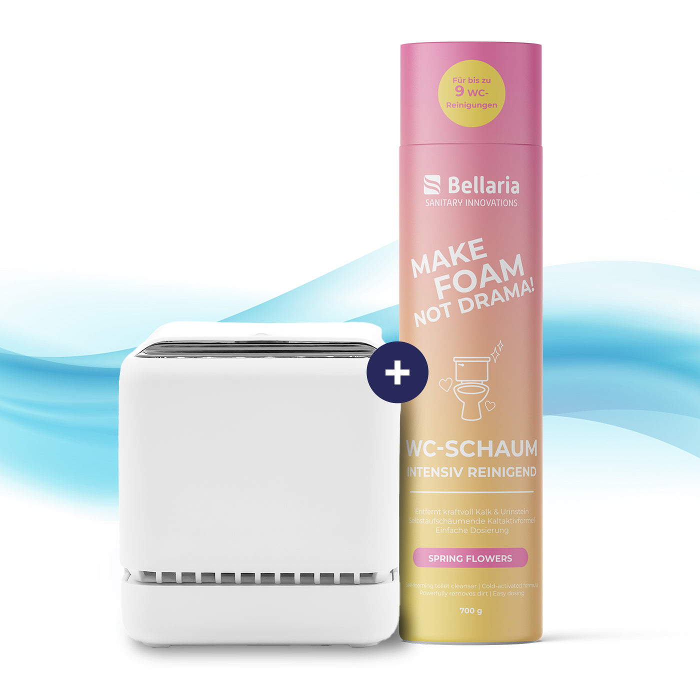 AirCube + WC Schaum Flower